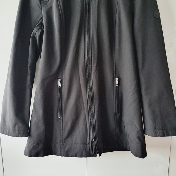 Andrew Marc Black Soft Shell Jacket - Picture 4 of 12